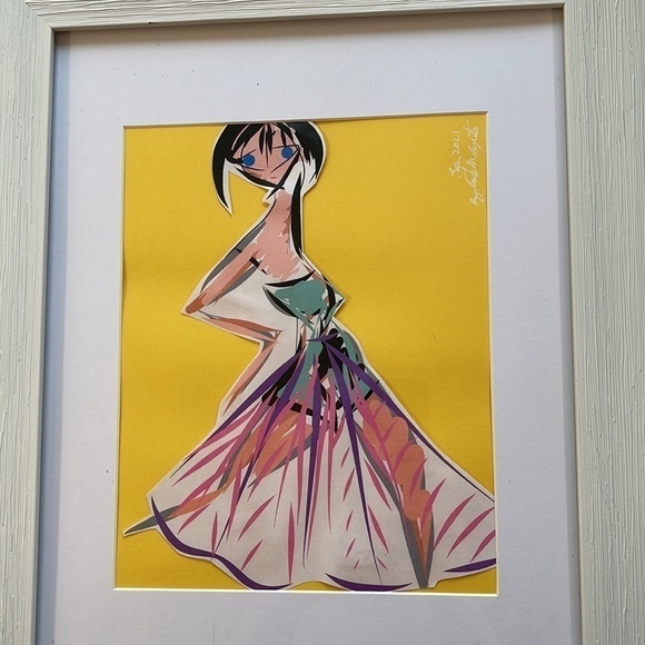 Dance in motion by me handcrafted handmade digital illustration print - Picture 3 of 4